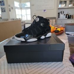 Jordan 6 Rings Black Metallic