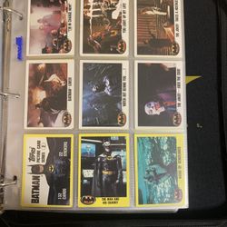 Dc Comics Batman Trading Cards 1989