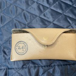 Vintage light Brown Ray Bans Antique Sunglasses Glasses Case