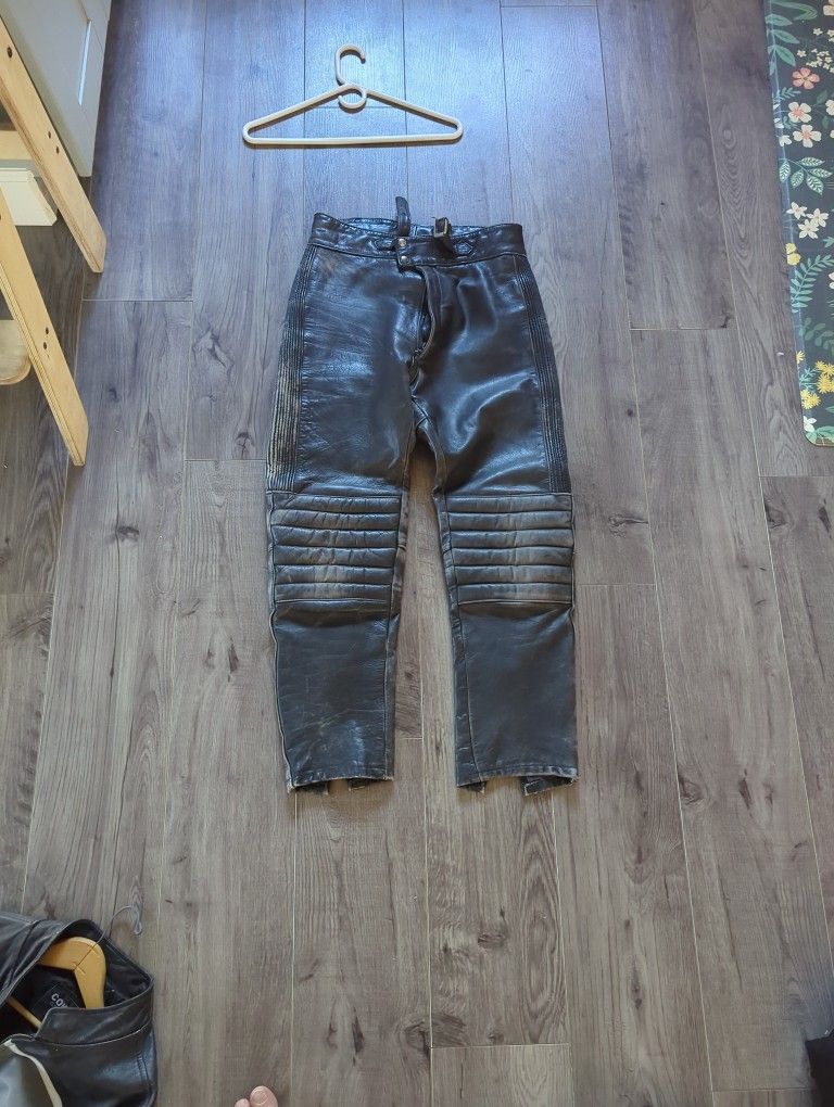 Leather Riding Pants