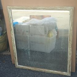 Large Antique Mirror 