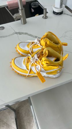 Off white yellow authentic mids
