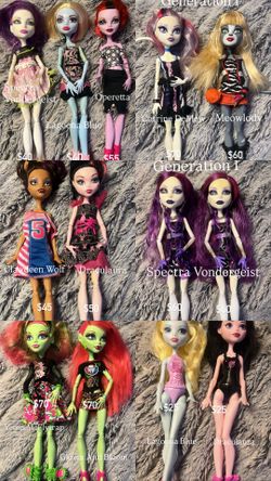 Monster High Dolls