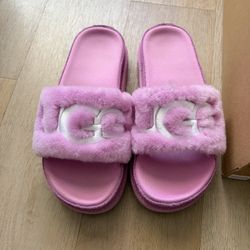New: Ugg Laton Fur Slides (Women’s Size: 7)