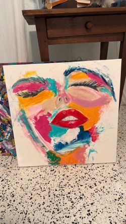 Original “Colorful mind” acrylic on canvas