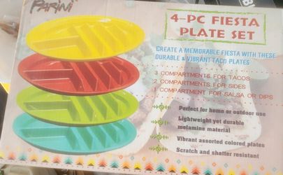 Taco plate set