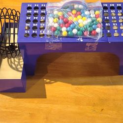 professional bingo game setup  nearly $400 value like new