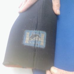 Blue And Black Wet Suit Medium