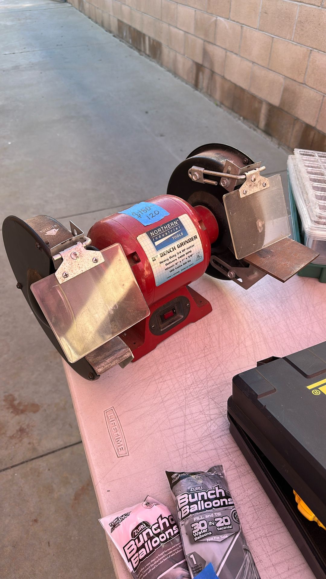 Bench Grinder 8” (Northern Industrial Tools)