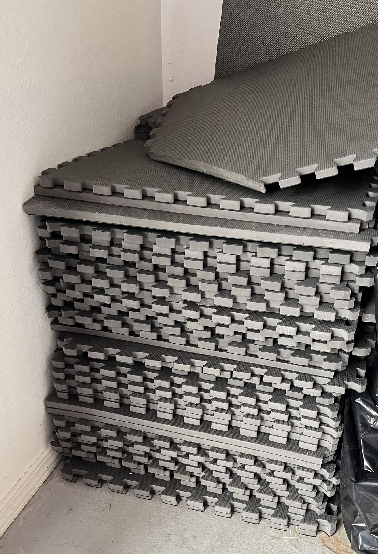 Gym floor TrafficMaster Foam Rubber Gym Tiles for Sale in North