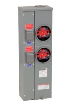 SQUARE D - Meter-Pak Meter Center 2 Meter combo MP22-125