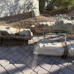 Three Clean 16 Gallon Gas Tanks