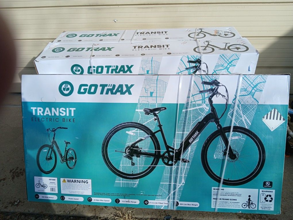 Brand New In The Box Go Trax Electric Bike
