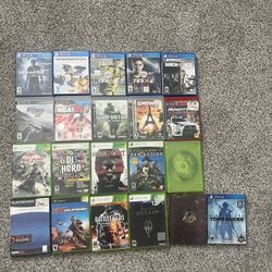 XBOX/360 PS2/3/4 Games 