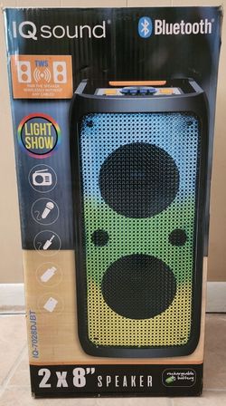 IQ Sound Pro Dj Bluetooth Speaker