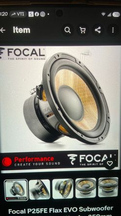 Focal Flax Evo Subwoofer