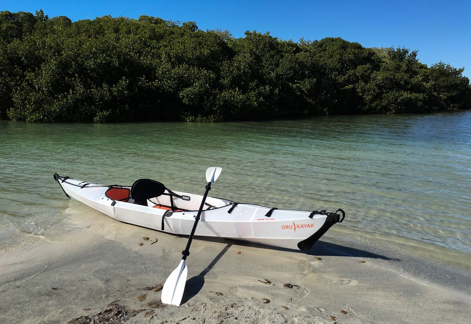 Oru Beach Foldable Kayak w/ paddle & PFD