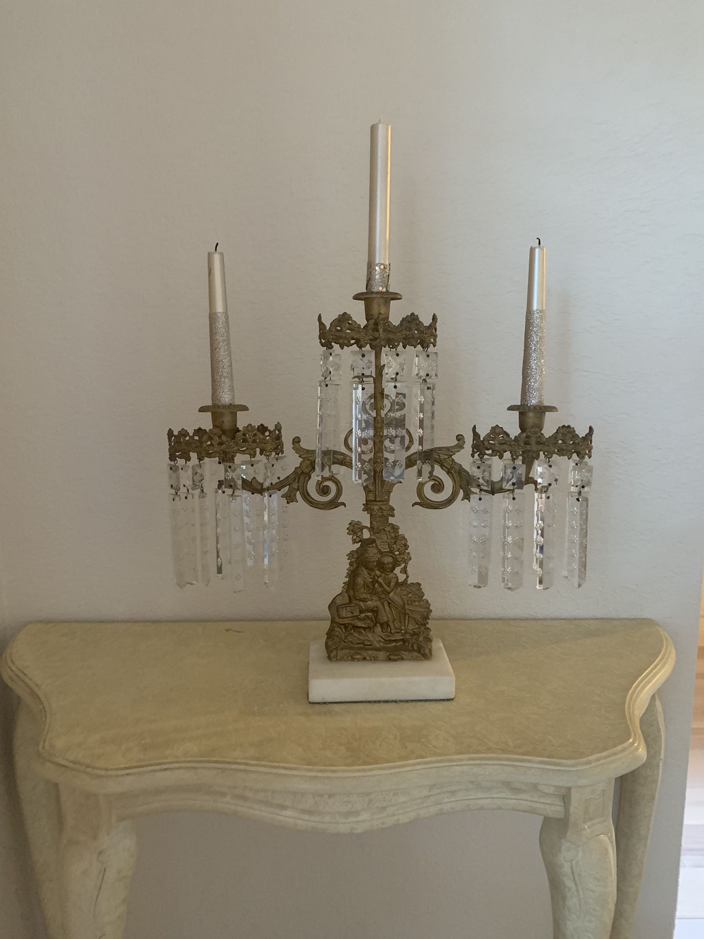 French Antique Candelabra 