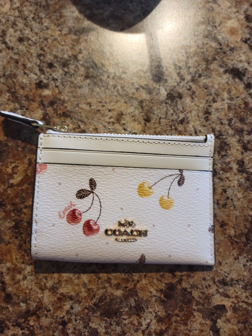 cherry coin purse