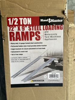 1/2 Ton Steel Loading Ramps