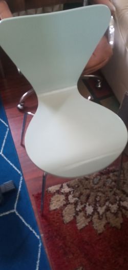 Butterfly Chair Mcm 1970s Baby Blue 