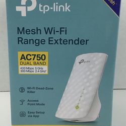 TP-Link WiFi Extender with Ethernet Port Dual Band 5GHz/2.4GHz Up to 44% More Bandwidth than Single Band Covers Up to 1200 Sq.ft and 30 Devices