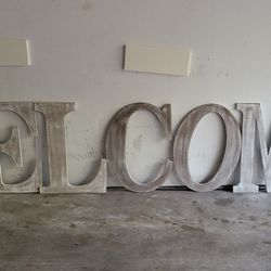 24 Inch Wooden Letters