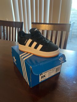 Black toddler Adidas shoes