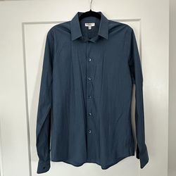 Express Blue Men’s Dress Shirt