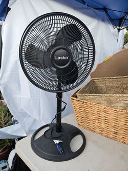 Lasko Black Pedestal Stand Fan