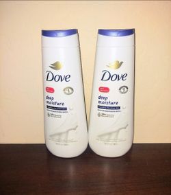 Dove Deep Moisture Body Wash 2-Pack