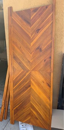 Solid Wood King bed Frame