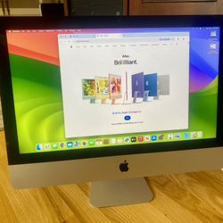  2014 iMac 21.5" 256GB Samsung SSD Updated macOS Sonoma