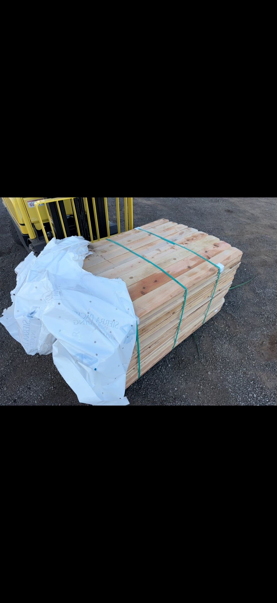 NEW LUMBER FOR FENCE