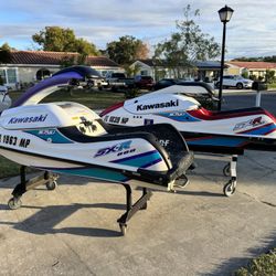 2007 and 2004 Kawasaki SXR 800