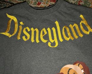 Disneyland lady and the tramp crew neck