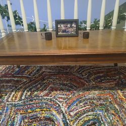 Dark Wooden Table 