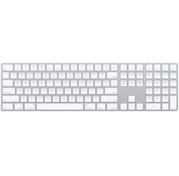 Apple Magic Keyboard with Numeric Keypad — Silver / White