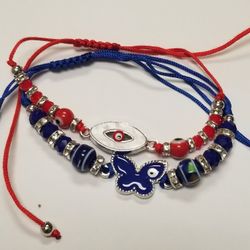2/$20 👁 Evil Eye Red& Blue Adjustabel Braclets