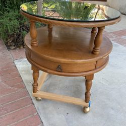Round End Table
