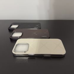 iPhone 16 Pro Case  Color white black brown  