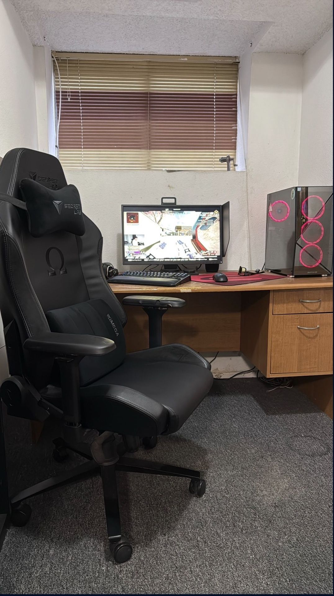 Full Gaming Setup With Chair Included 