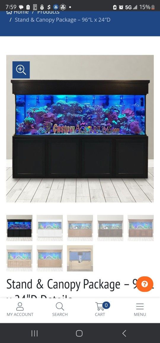 6x5 Aquarium Fish Tank