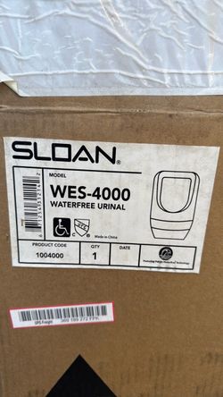 Sloan WES-4000 Waterfree Urinal