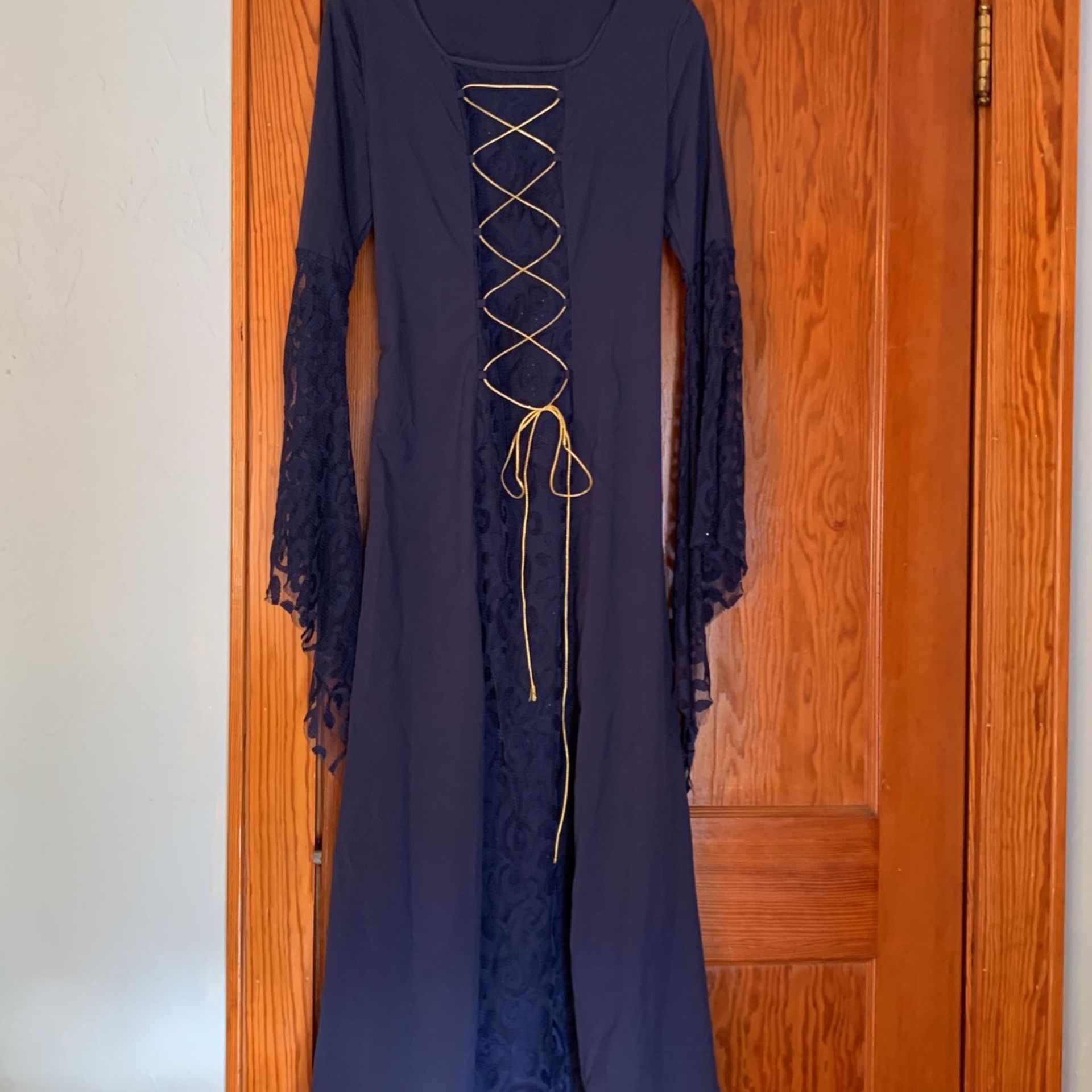 Blue Midevil Costume Dress