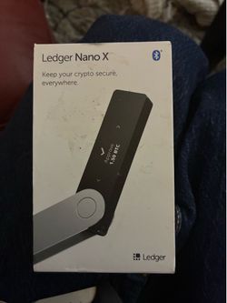 Ledger Nano X Crypto wallet