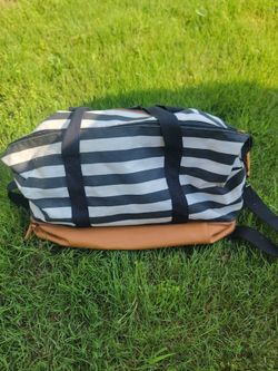 Black and white bag