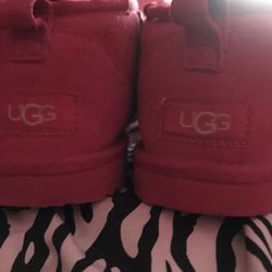 hot pink uggs