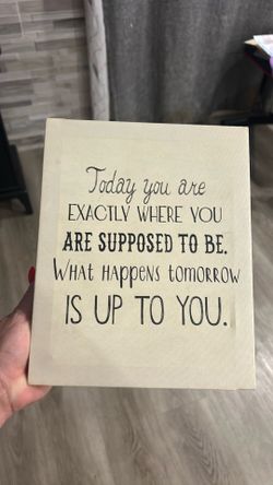 Quote canvas