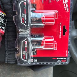 Milwaukee M12 Red Lithium Cx 3.0 Batteries Dual Pack